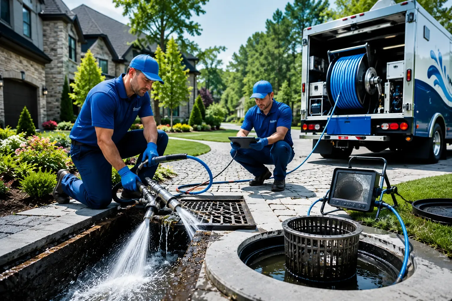 Local outdoor drain cleaning professionals in Pomfret, CT